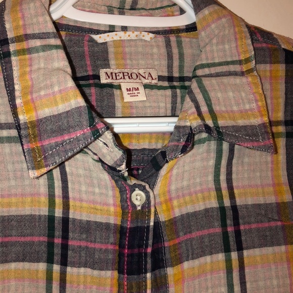 Merona button down top - Picture 2 of 3